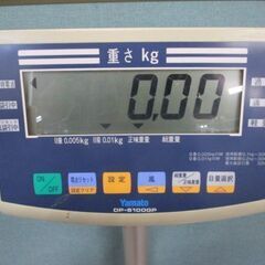 デジタル台はかり　DP-6100　ひょう量30Kg　YAMATO　大和製衡【引き取り限定】の画像