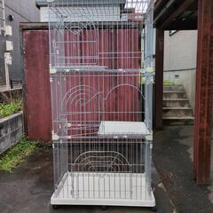 猫　ゲージ　3段　