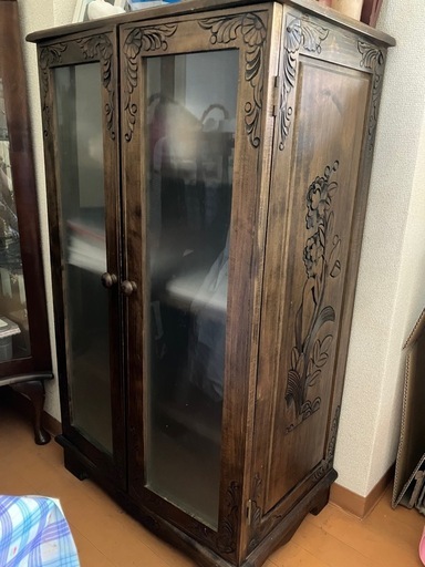 お洒落！木製キャビネット
