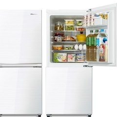 【冷蔵庫】ハイセンス 134L　HR-G13B-W