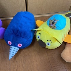 アンパンマン  バイキンマン、チーズ　ぬいぐるみの画像