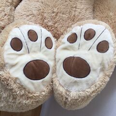 311 HUGFUN 53 IN PLUSH TEDDY BEAR 特大テディベア 約135cm コストコ ぬいぐるみの画像