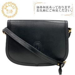 カルティエ CARTIER ショルダーバッグ マストライン ブラック
