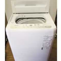 パナソニック5,0K0全自動洗濯機　NA-F50B14J　2020年式