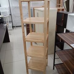 ★ジモティ割あり★ IKEA 棚 ナチュラルブラウン H139×...