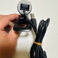ELECOM USB Webカメラ クリップ式の画像