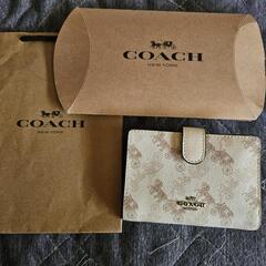 最終値下げ‼️早い者勝ち❣️COACH 二つ折り財布の画像