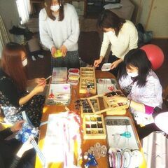 初！お花のサンキャッチャー作り＆  ベビーマッサージ＠堺市の画像