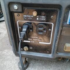 ガレージ・キャンプ・レジャー・農作業・DIY・非常用に　ヤマハ発電機　EF800の画像