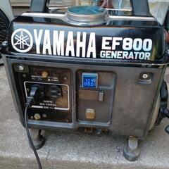 キャンプ・レジャー・農作業・DIY・非常用に　ヤマハ発電機　EF800