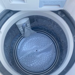 SHARP 8kg プラズマクラスター 洗濯乾燥機【ES-TX8C-W】19年製の画像