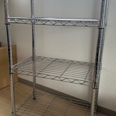 【取引済】スチールラックの画像