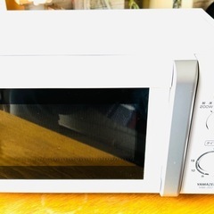 電子レンジ,700w,2016年製,単機能,YAMAZEN,ホワイト