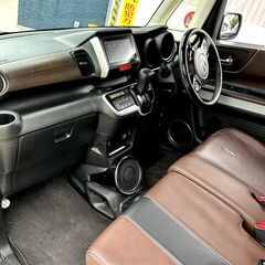 ⭐27年式★N－BOXスラッシュ⭐ＣＴＢＡ搭載車★レザー調シート★２年車検・２年保証付き！下取り可能⭐の画像
