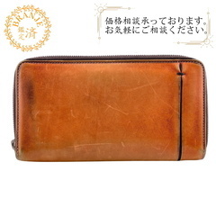 ベルルッティ Berluti 長財布 ガスパール ラウンドファス...