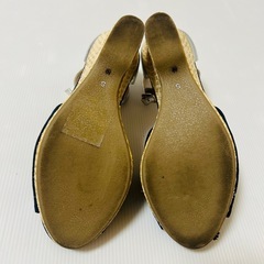 【美品】EVOL ILIMA ウェッジサンダル Sサイズ（22.5～23.0）の画像