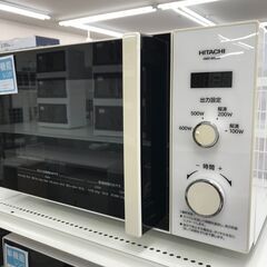 ★ジモティー割あり★KJ10028 HITACHI 電子レンジ HMR-Bk220-Z5  19年製 動作確認／クリーニング済み