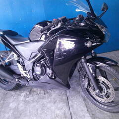 HONDA CBR250R-3A 黒 格安提供車 エンジン始動動...