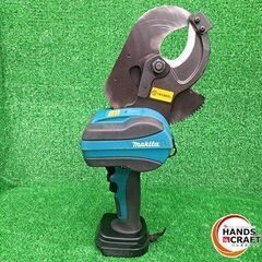✨マキタ　中古　TC101DRG　充電式 ケーブルカッタ　切断機　18V 6.0Ah　バッテリー/充電器/肩掛けベルト付✨うるま市田場✨の画像