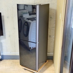9922 三菱 ２ドア冷凍冷蔵庫 256L 冷蔵163L 冷凍93L 2013年製 MR-HD26X-B