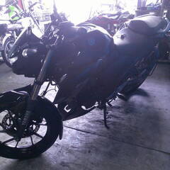 YAMAHA FZ250 黒 エンジン始動動画 自賠責保険で乗れます 半額配送キャンペーン 期間限定 現状渡し諸経費￥0- 横浜 P-Yardの画像