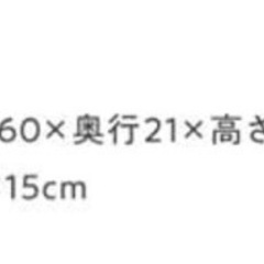 どんな場所にも置けるスマートな引き戸収納 幅60 奥行21の画像