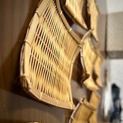 松花堂弁当のザル？　お皿？　15枚あります。
の画像