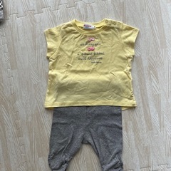 miki HOUSE Tシャツ&レギンスセット 70-80の画像