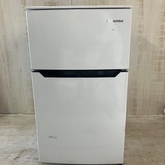 J199⭐️Hisense 2021年製　93L ２ドア　ノンフロン冷凍　冷蔵庫