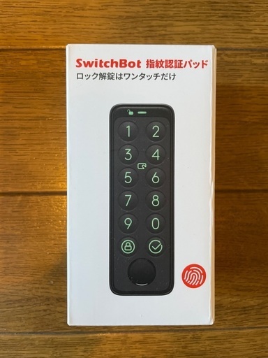新品未使用未開封】SwitchBot ロックPro指紋認証パッド (ゆゆ
