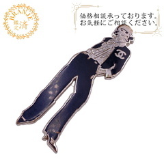 シャネル CHANEL ブローチ ココシャネル マドモアゼル 0...