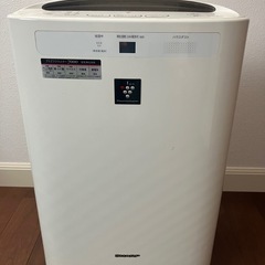 【無料】SHARP加湿・空気清浄機