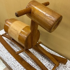 最終値下げ！6月取引　木馬
の画像