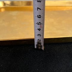 【中古】金トレイ280×380×25 5枚セットの画像