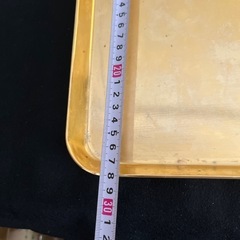【中古】金トレイ280×380×25 5枚セットの画像
