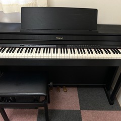 電子ピアノ　椅子付き　ROLAND HP505-SB ローランド