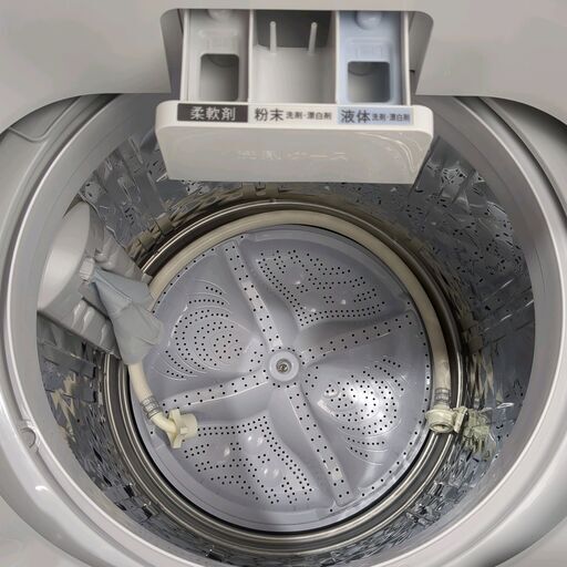 7/7終 jy□シャープ/SHARP 7kg 全自動洗濯機 2024年製 ES-SH7J-N