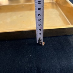 【中古】金トレイ252×320×40 4枚セットの画像