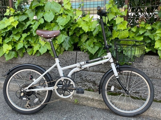 折りたたみ自転車 ホワイト 小径希望価格での出品ですが値下げ