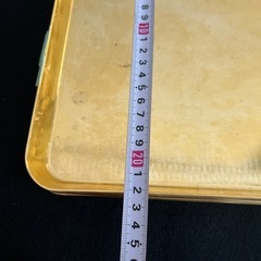 【中古】金トレイ225×314×20 6枚セットの画像