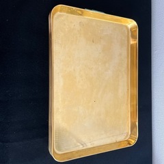 【中古】金トレイ225×314×20 6枚セット
