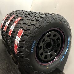 新品 バランス済 iLINK M/T 235/70R16 110/107Q ホワイトレターマッドタイヤ 夏タイヤ デイトナ 16インチ 7J5HPCD114.3+35 デリカD5 MTF034クレジットカード QRコード決済可能の画像