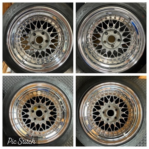 BBS RS10j4本通し114.3オフセットプラス20  大分県から
