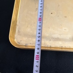 【中古】金トレイ280×380×24 5枚セットの画像