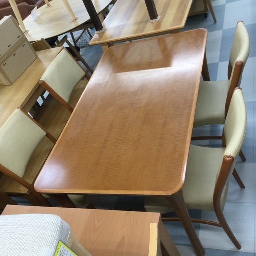 ⭐️5点ダイニングセット⭐️カリモク⭐️食卓テーブル⭐️安定感