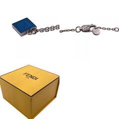 フェンディ FENDI ネックレス FFロゴ シャドー ブルーの画像