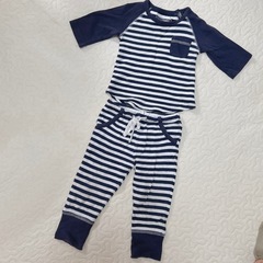 loved baby ボーダー セットアップ 80