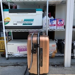🌟文章お読みください🌟E-417 スーツケースオレンジカラーですの画像