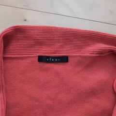 クリアのニットワンピの画像