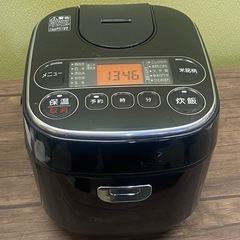 ※ ジャー炊飯器　IRIS OHYAMA アイリスオーヤマ　RC-MA30AZ-B 2023年製　動作確認済み
